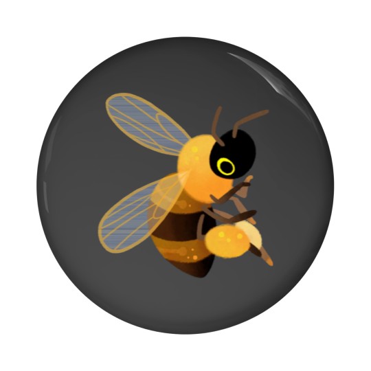 Discover Honey bee 3 Pin Buttons