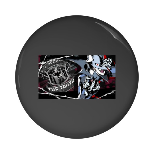 Discover P5 Goro Akechi Black Mask All Out Attack Pin Buttons