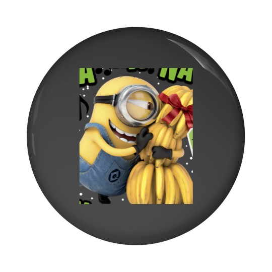 Discover Despicable Me Minion Banana Present Christmas Pin Buttons