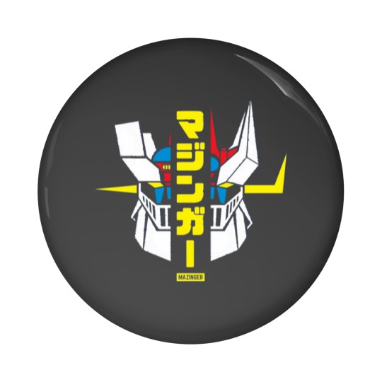 Discover Mazinger Z and Great Mazinger Pin Buttons