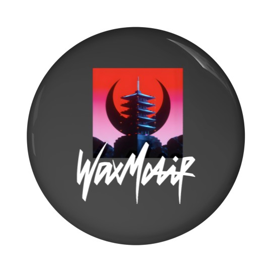 Discover Wax Motif House of Wax Pin Buttons