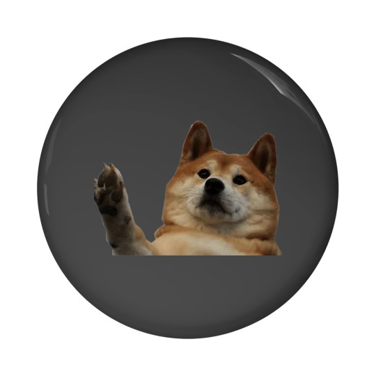 Discover Cheems Pin Buttons