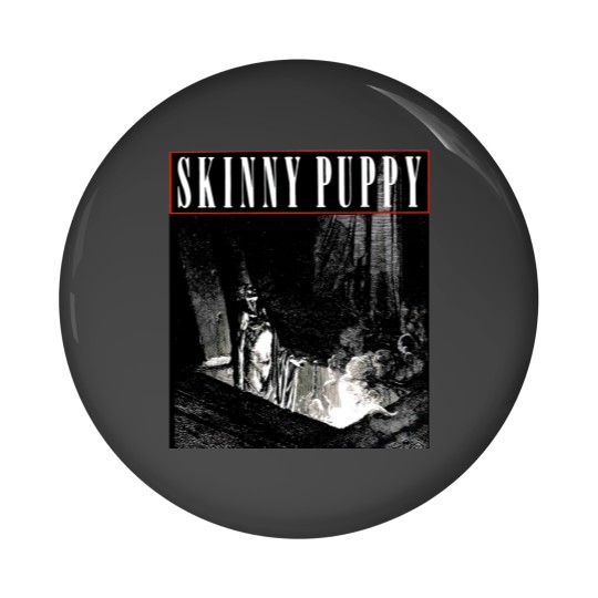 Discover Skinny Puppy Pin Buttons