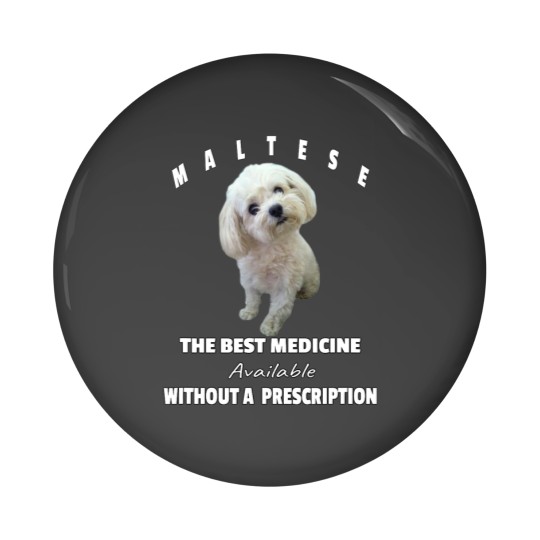 Discover Dog Maltese Funny Maltese Dogs Lover Puppy Owner Maltipoo Mix Fans Pin Buttons