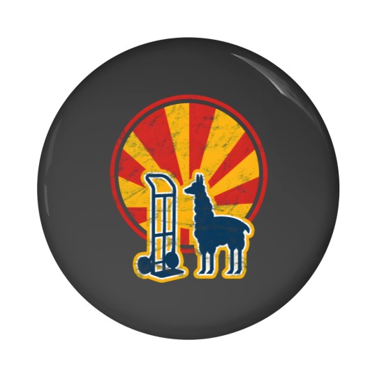 Discover Dolly Llama Pin Buttons