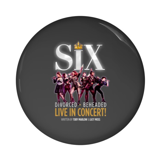 Discover Six The Musical Pin Buttons
