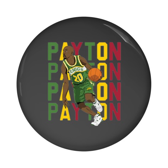 Discover gary payton Pin Buttons