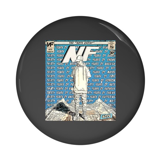 Discover NF Comic Pin Buttons, NF Hope Tour 2023 Pin Buttons