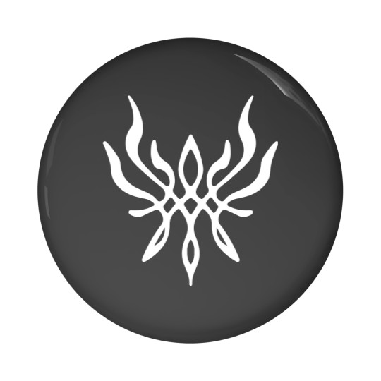Discover FireEmblem™ Three Houses - Byleth Crest of Flames [White] iPhone Case A cat with tater tots on its head and paws. Sticker Pin Buttons