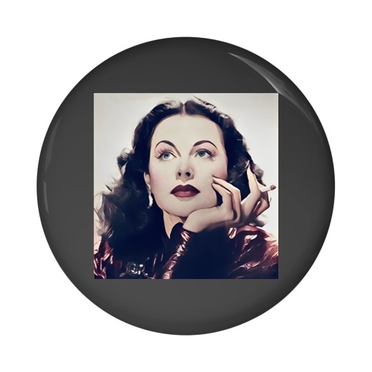Discover Hedy Lamarr fanart - Hedy Lamarr - Pin Buttons