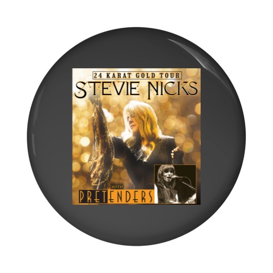 Discover Stevie Nicks 24 Karat Gold Tour Dates Pretenders Pin Buttons