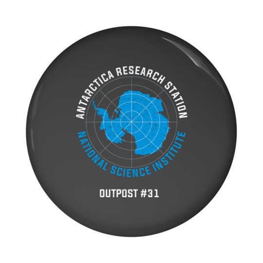 Discover Antartica Research Station Pin Buttons