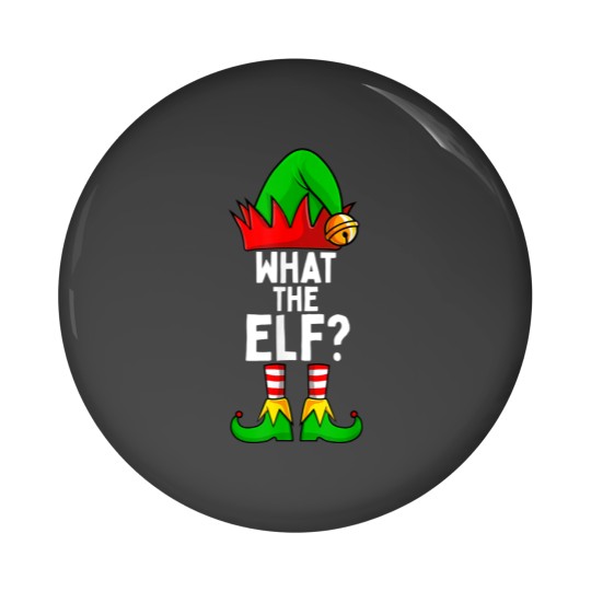 Discover What-The Elf Matching Family Christmas Pin Buttons