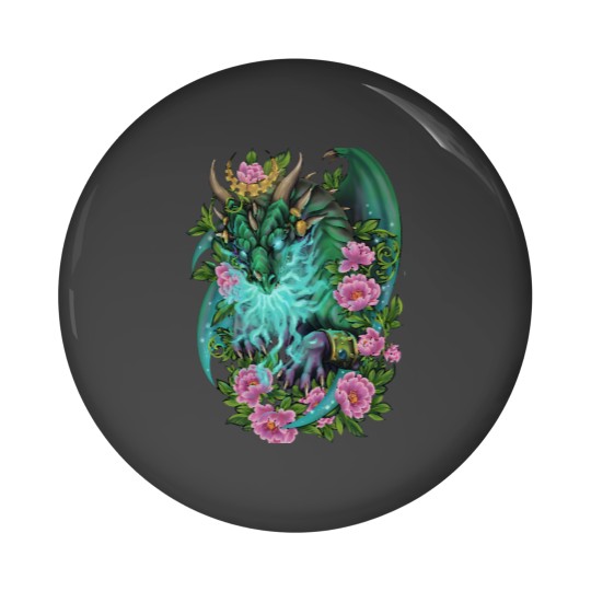 Discover Ysera the Dreamer Green Dragon Aspect Pin Buttons