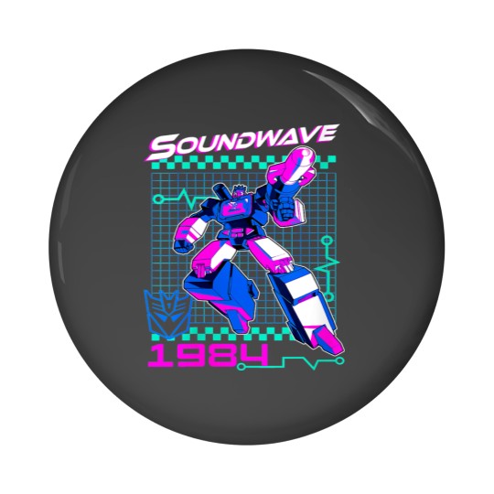 Discover Womens Transformers Soundwave 1984 Pin Buttons