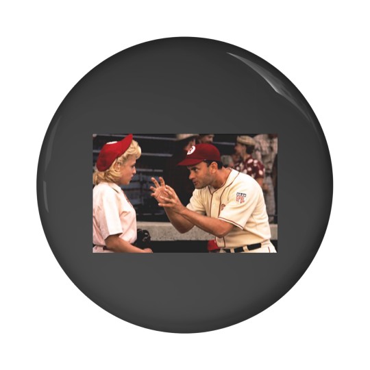 Discover There's No Crying in Baseball Pin Buttons