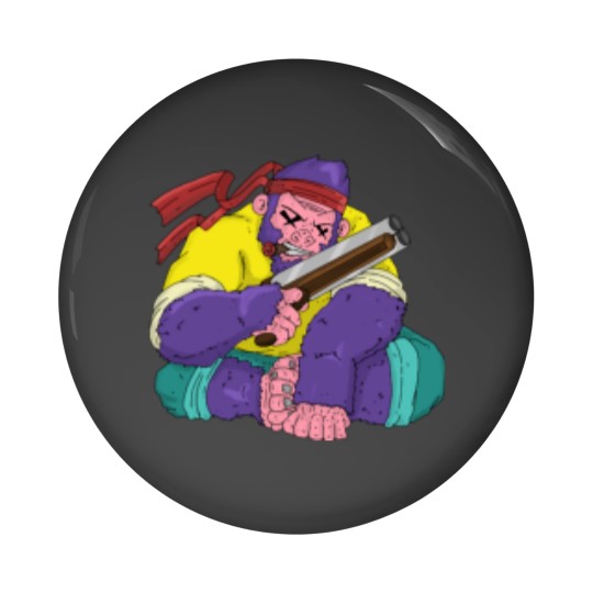 Discover Guerilla Gorilla XX (1) Pin Buttons