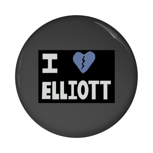 Discover Elliott Smith Tribute - I BrokenHeart Elliott Pin Buttons