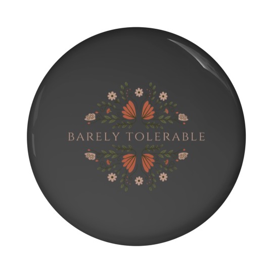 Discover Pride And Prejudice Barely Tolerable Pin Buttons