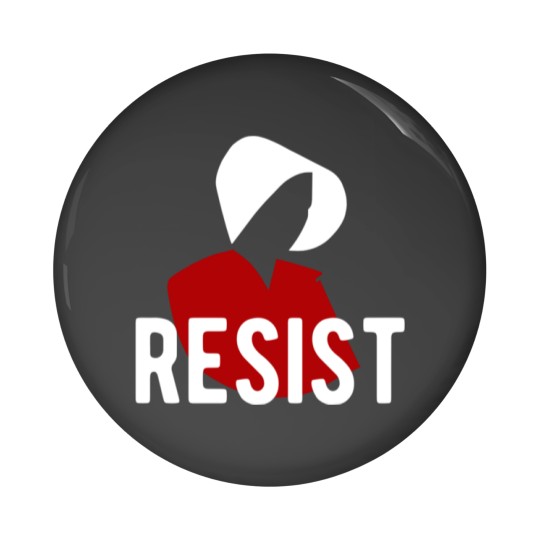 Discover Handmaid Resist Pin Buttons