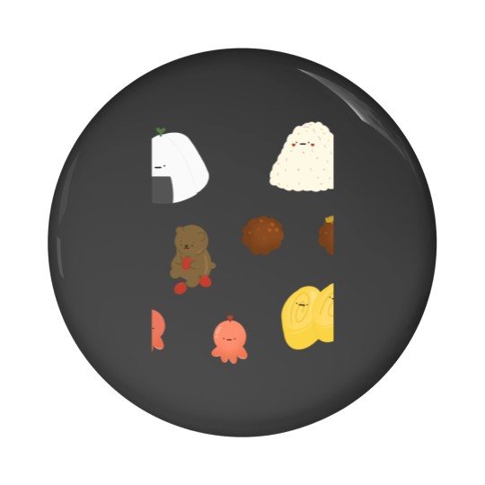Discover bento box set Pin Buttons