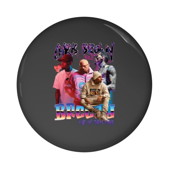 Discover Chris Brown 2024 Concert Breezy Pin Button