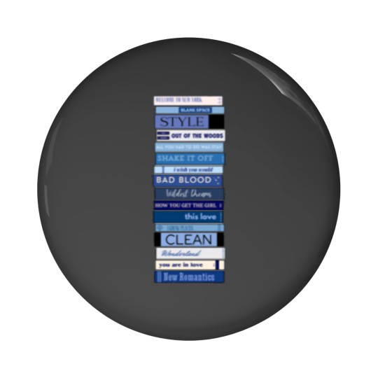 Discover 1989 Album Bookshelf Active Pin Buttons