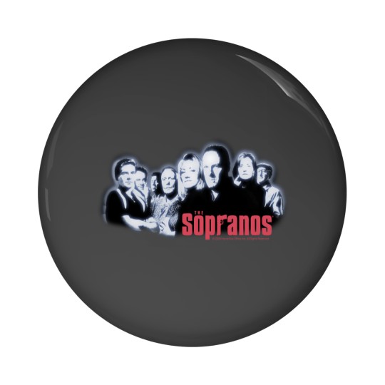 Discover Pin Button Set with Vintage 2000s Sopranos Design
