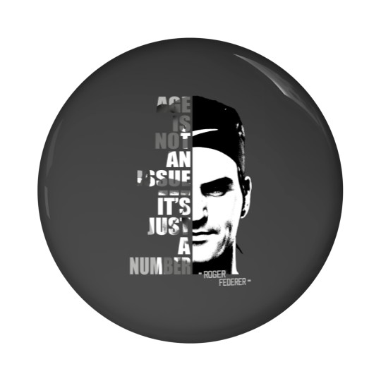 Discover Roger Federer Pin Buttons
