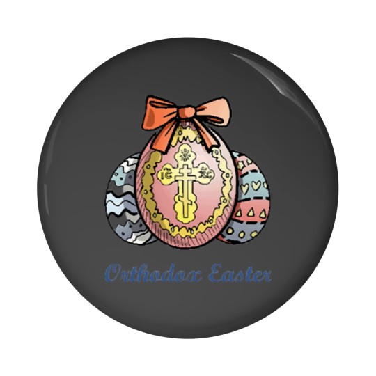 Discover orthodox easter Pin Buttons