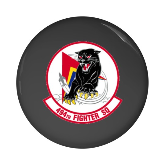Discover 494th Fighter Squadron Sticker Pin Buttons