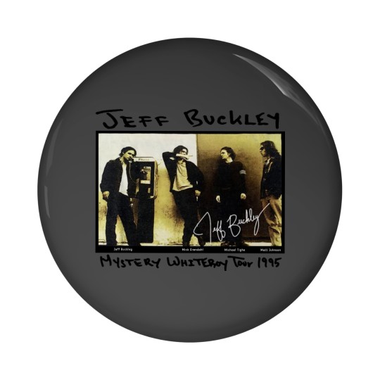 Discover Jeff Buckley Mystery White Boy Tour 1995 Music Tour Pin Buttons