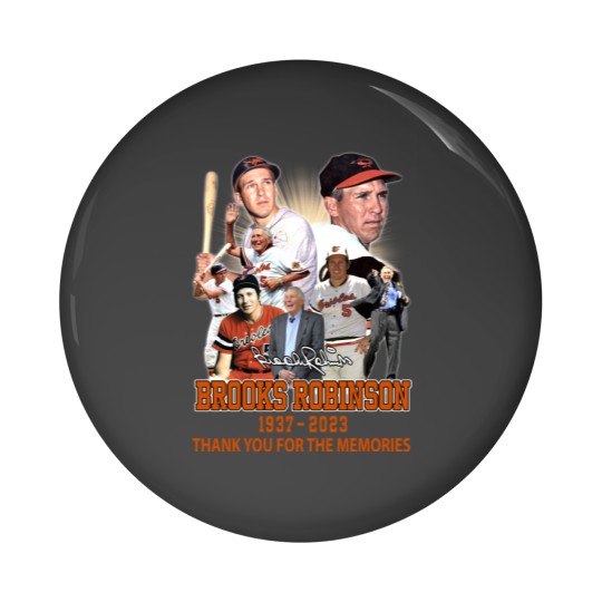 Discover Signature Brooks Robinson 1937-2023 Thank You Pin Buttons