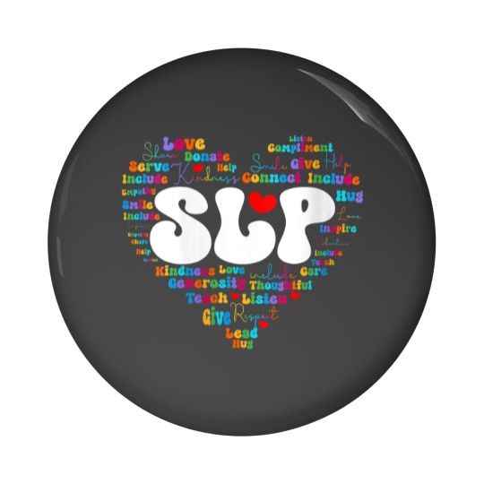 Discover Cute SLP Speech Appreciation Week back to school Pin Buttons