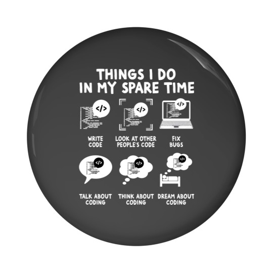 Discover Funny Coder Programmer Pin Buttons