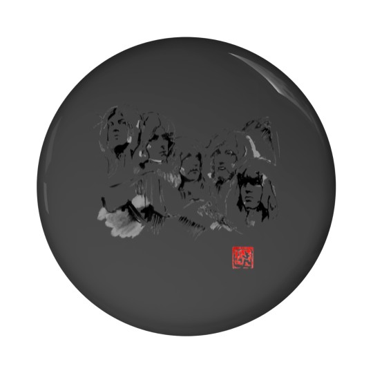 Discover deep purple Pin Buttons
