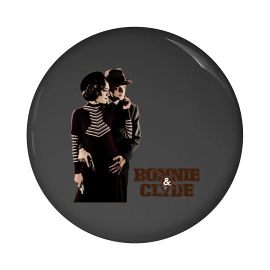 Discover Bonnie  Clyde Pin Buttons