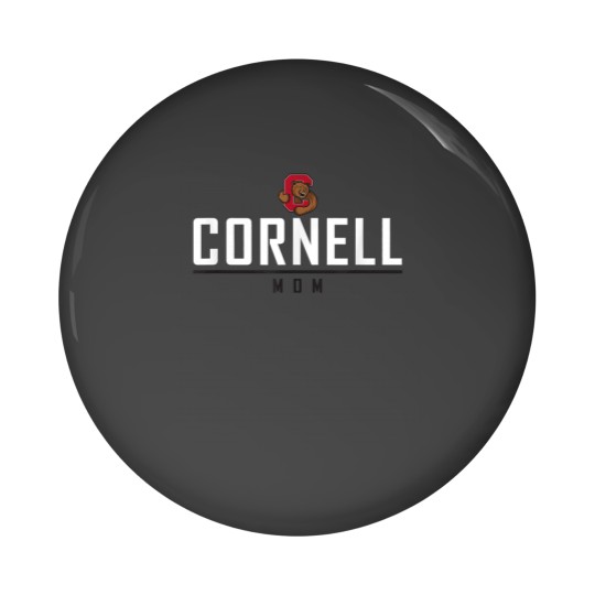 Discover Cornell Big Red Mom Block Pill Classic Block Pin Buttons