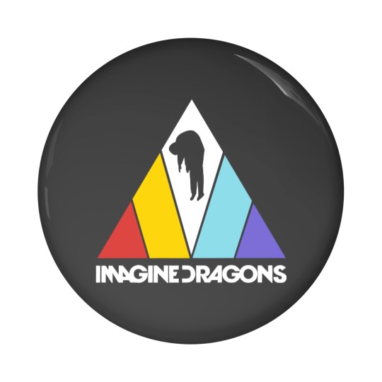 Discover Imagine Dragons Vintage Evolve Pin Button Set