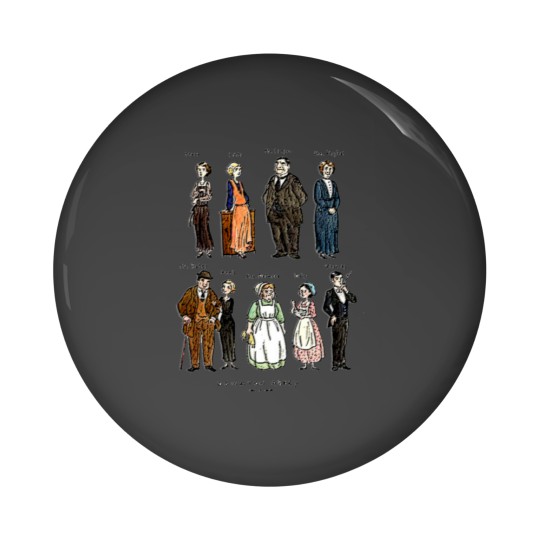 Discover Daisy Downton Abbey  - Sybil Downton Abbey Pin Buttons