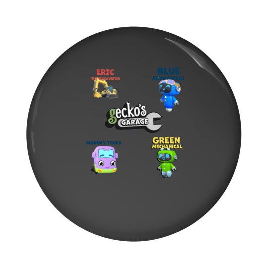 Discover Garage Geckos Pack 5GECKO FOR Garage Geckos (5) Pin Buttons
