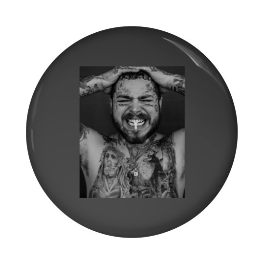 Discover Post Malone Revealing Tattoos  Grill Poster Pin Buttons