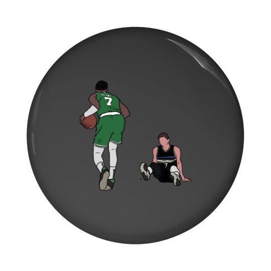 Discover Jaylen Brown Crosses Over Grayson Allen Pin Buttons