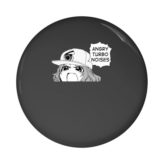 Discover Turbo Angry Noises Active Pin Buttons