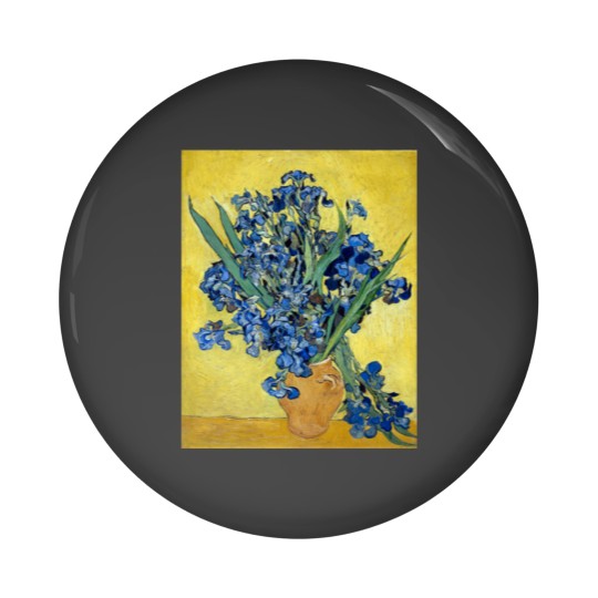 Discover Vincent van Gogh Irises Pin Buttons