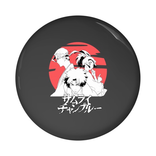 Discover SAMURAI CHAMPLOO Pin Buttons