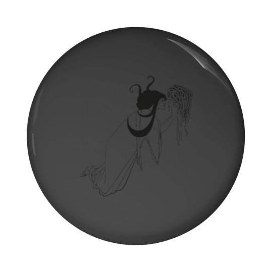 Discover Aubrey Beardsley - The Climax Pin Buttons