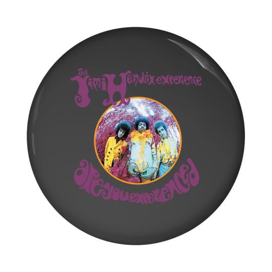Discover Jimi Hendrix Music Pin Buttons