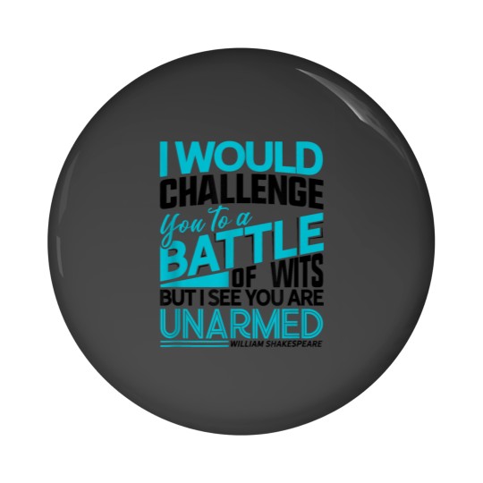 Discover Shakespeare Insults  The Taming of the Shrew Theatre Pin Buttons
