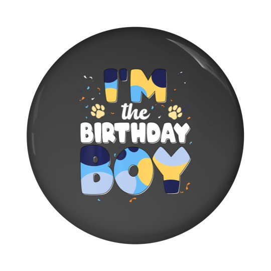 Discover Im The Birthday Boy Dog Family Matching Pin Buttons